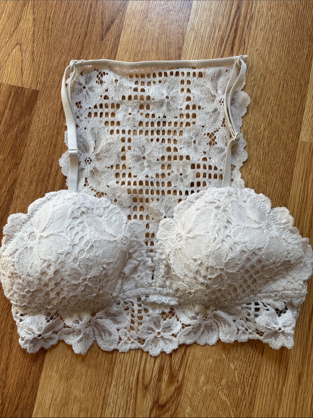 Aerie Soft Lace Longline Bralette
